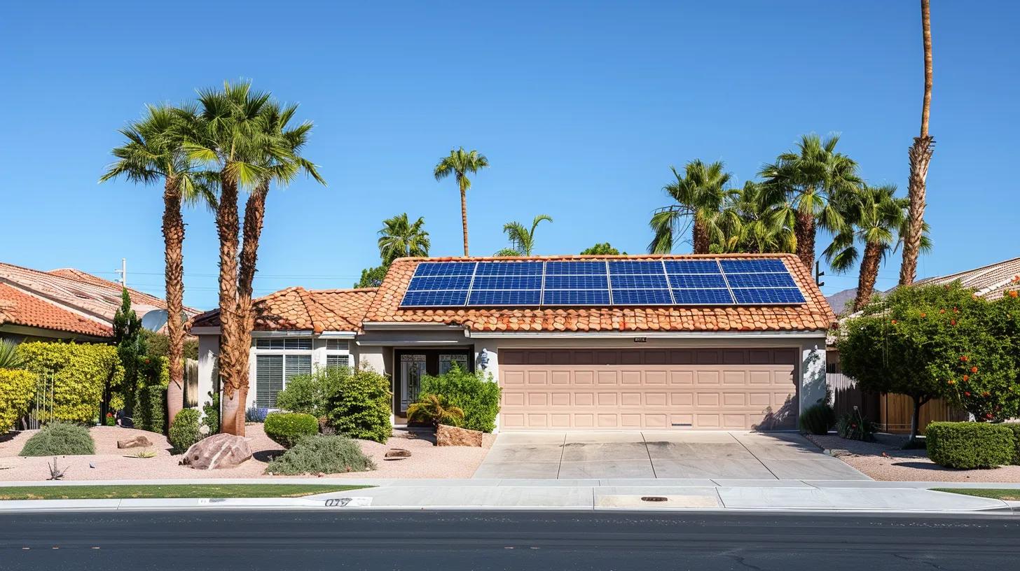 Technician inspecting solar panels for common warranty-related issues