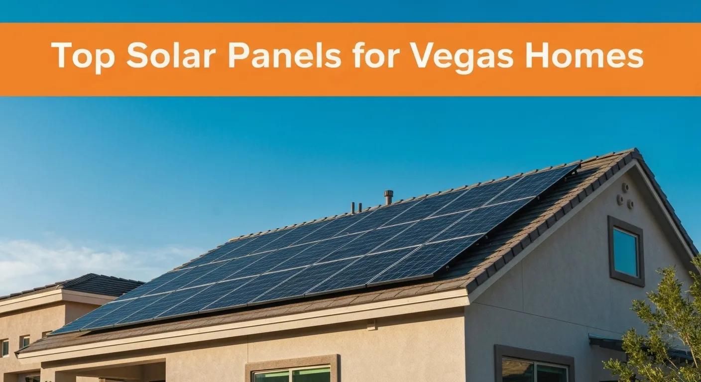 Top Solar Panels for Vegas Homes